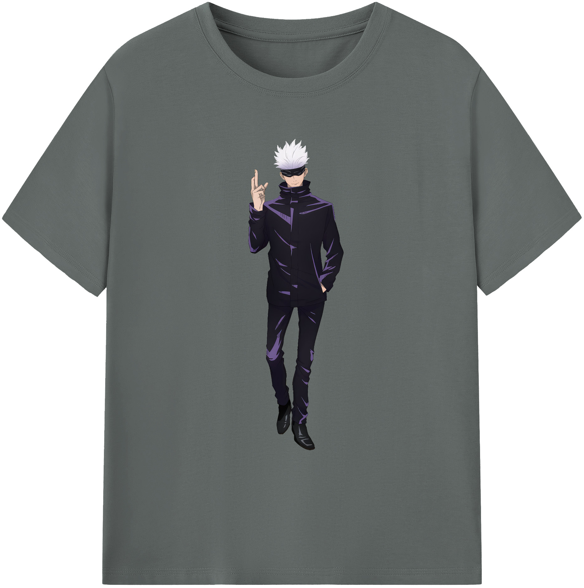 （画像用） 呪術廻戦 Jujutsu Kaisen 綿100％ メンズ半袖Tシャツ｜肌触りやわらか＆通気性